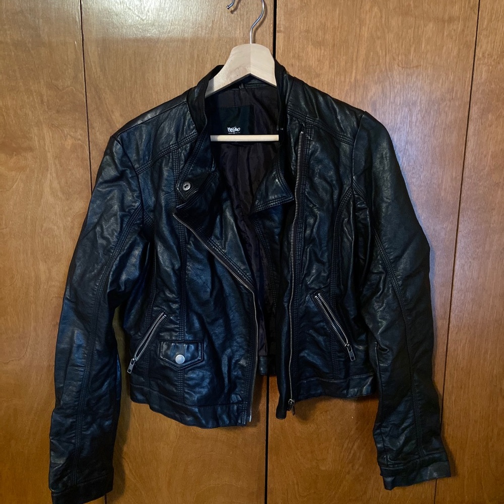 Faux Leather Jacket